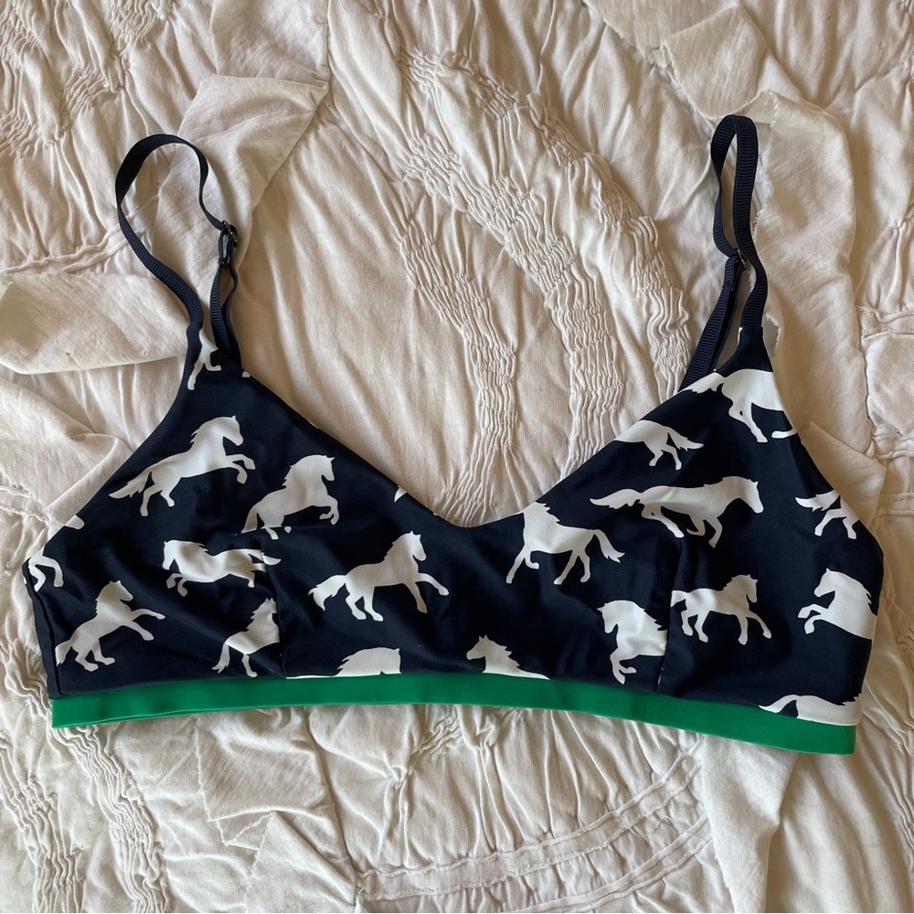 Horse Print Sports Bra by The Upside